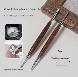 Pensulă cu două capete pentru design 3D