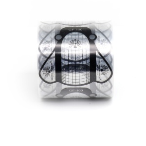 Sabloane pentru constructie unghii Plastifiate PVC 300buc - Img 1