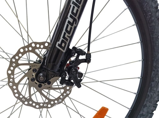 Bicicleta BR TSUNAMI PRO2025 26", 21 viteze, frane pe disc, cadru otel 14.5", manete secventiale, negru - Img 4