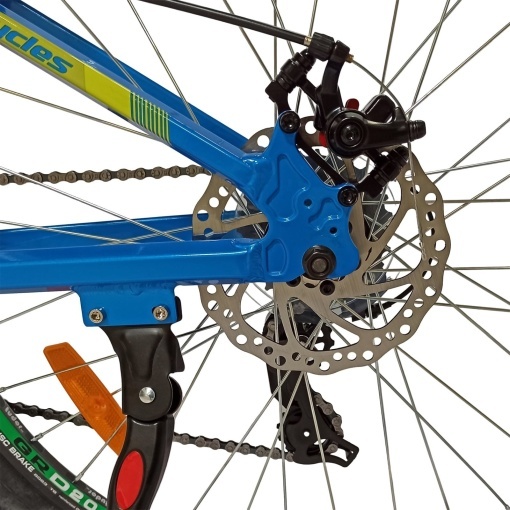 Bicicleta BR TSUNAMI PRO2025 26", 21 viteze, frane pe disc, cadru otel 14.5", manete secventiale, albastru - Img 12