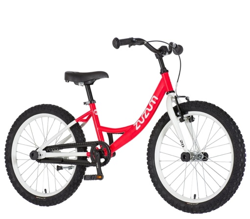 Bicicleta copii 20" ZUZUM Princess, roz neon, varsta 7-10 ani - Img 2