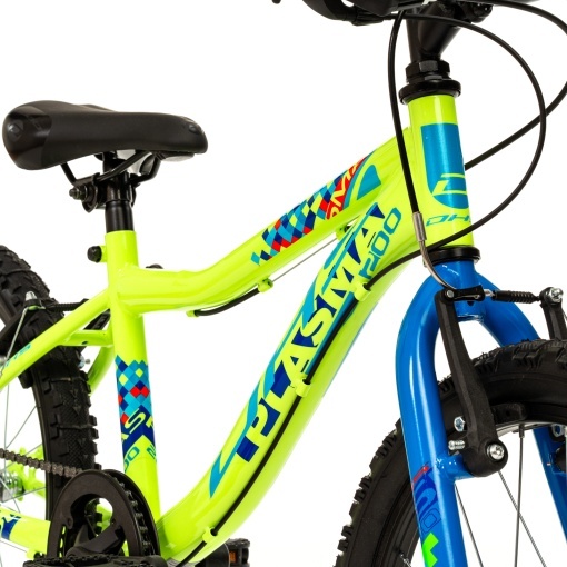 Bicicleta Copii DHS Plasma - 20 Inch, Galben - Img 4
