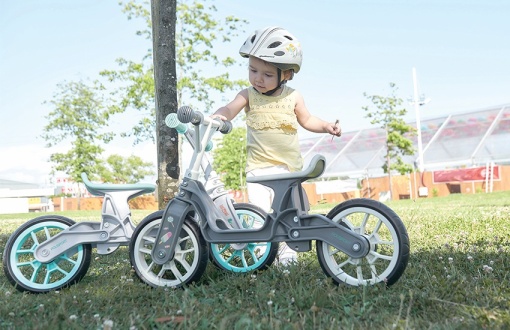 Bicicleta Copii Polisport Bb - 12 Inch, Crem-Mint - Img 2