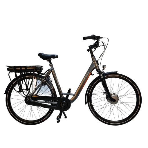 Bicicleta Electrica Stella Livorno Dama FDST RTE 2.0 - 28 Inch, M, Gri - Img 2