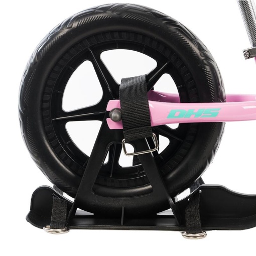 Bicicleta fara pedale DHS RIDE-ON Roz, kit ski inclus - Img 5