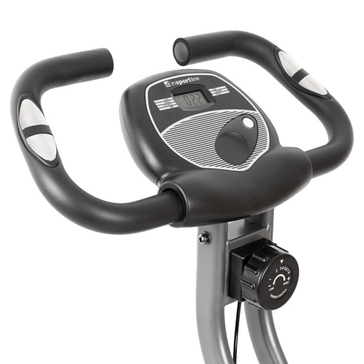 Bicicleta Magnetica Pliabila inSPORTline Xbike, Negru - Img 5