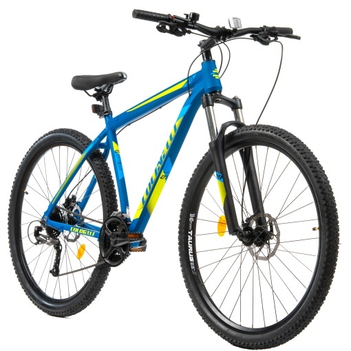 Bicicleta MTB Colinelli COL27, Marimea M, 29 inch, Albastru, Schimbator Shimano Altus, 24 Viteze, Cadru Aluminiu, Frane pe Disc - Img 2