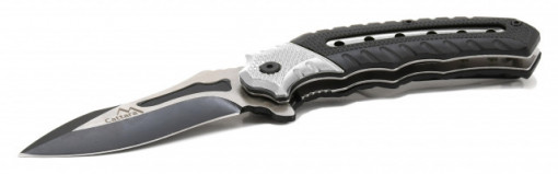 Briceag Cobra Cattara lama 9.5cm argintiu/negru TT13258 - Img 2