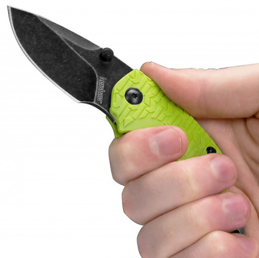 Briceag Kershaw Shuffle Lime, lama 6cm - KS8700LIMEBW - Img 8