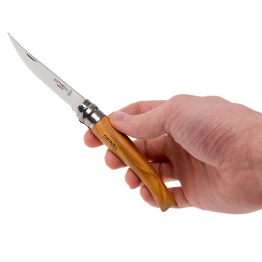 Briceag Opinel N°08 Slim Inox Maslin, lama 8cm - 001144 - Img 2