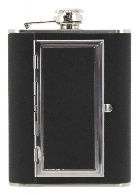 Butelca 175ml cu tabachera Cattara TT13645 - Img 5