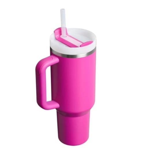 Cana termoizolanta Stanley The Quencher H2.O FlowState Tumbler 1.18L, Violet Blossom 2.0 - 10-13230-064 - Img 2