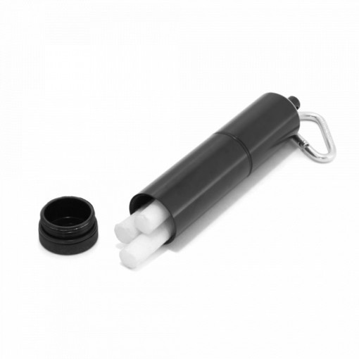 Capsula depozitare cu cremene si accesorii aprins foc Coghlans Flint Wheel - C2226 3
