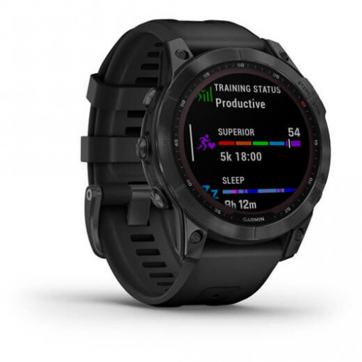 Ceas Garmin Fenix 7 Solar Slate Gray/Black 47mm - HG.010.02540.11 3