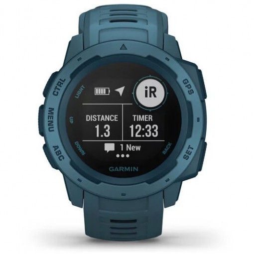Ceas Garmin Instinct GPS Lakeside Blue - HG.010.02064.04 timer