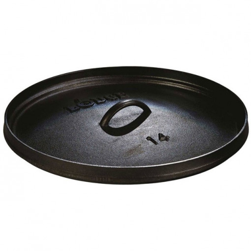 Ceaun din fonta cu capac - cuptor olandez Lodge 36 cm 9,5 litri 2