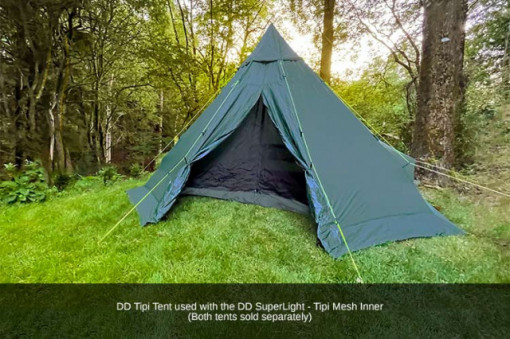 Cort 3-4 persoane DD Hammcks Tipi Olive Green - 707273931641 3