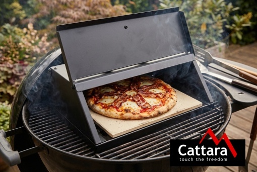 Cuptor pentru pizza cu termometru Cattara Salerno - TT14111 - Img 7