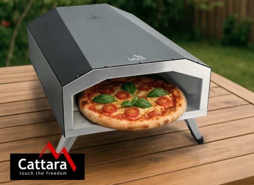 Cuptor pizza Cattara Margerita, 4kw, 291g/h, piatra 30x30cm cordierita - TT14104 - Img 6