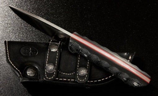 Cutit Outdoor Muela RHINO-10SV.M,maner micarta, lama 10 cm - Img 2