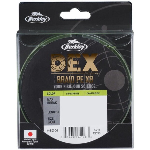 Fir Textil Berkley DEX Braid X8 Chartreuse 150m - Img 3