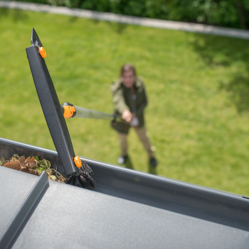 FISKARS Curatator de jgheaburi Fiskars QuikFit, 340 mm, 340 g - 1001414 - Img 4