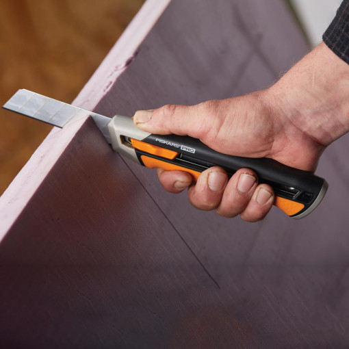 FISKARS Cutit cu lama segmentata de 25 mm Fiskars CarbonMax Snap-Off - 1027228 - Img 5