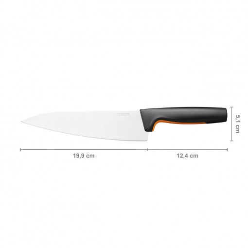 FISKARS Cutitul bucatarului Fiskars Functional Form, L, 20 cm, 146 g - 1057534 - Img 7