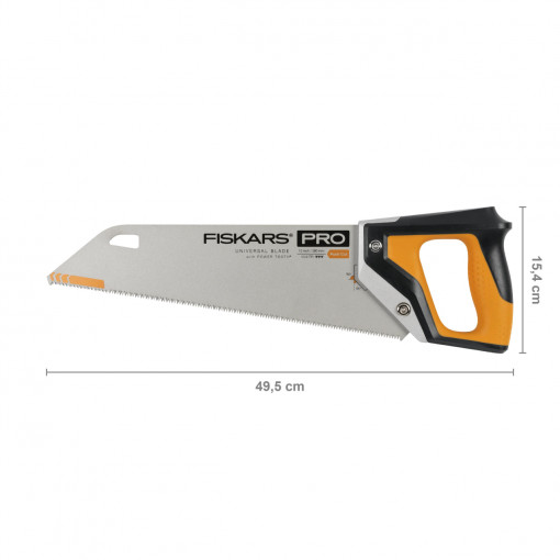 FISKARS Fierastrau de mana Fiskars PowerTooth, 380 mm, 9 tpi - 1062930 - Img 5