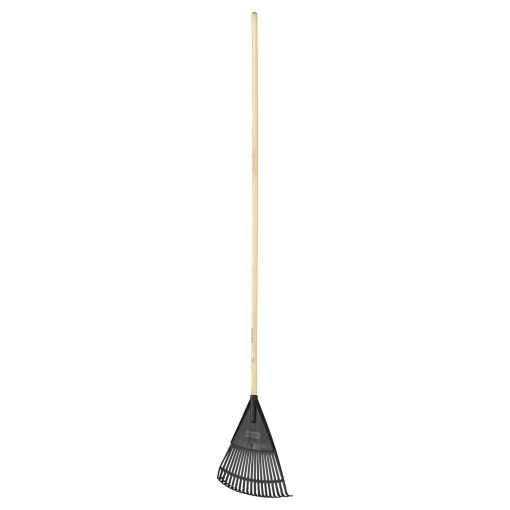 FISKARS Grebla pentru frunze cu coada de lemn, 20 dinti, Solid - 1011607 - Img 2