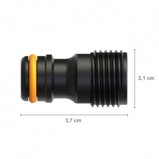 FISKARS Racord robinet tata Fiskars de 13 mm (1/2") - 1027060 - Img 2