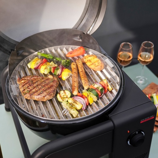 Gratar electric 1.500 Wati, 320 grade Celsius, TRU-Infrared, Char-Broil Bistro E Cube - 140257 - Img 11