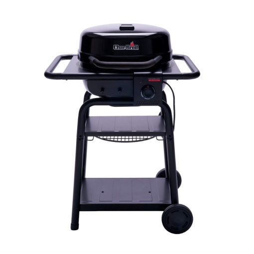 Gratar electric 2.100 W si pe carbuni hibrid, 370 grade Celsius, TRU-Infrared, Char-Broil Patio Bistro E2Coal - 140255 - Img 2