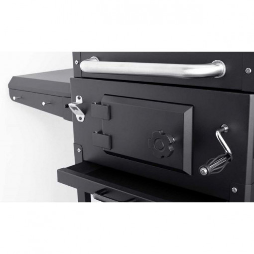 Gratar pe carbuni Grand Hall Xenon  gratare din fonta - K01000020A usa acces