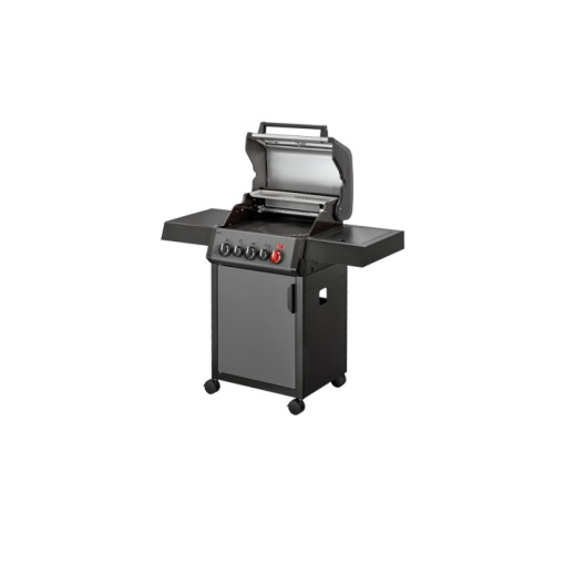 Gratar pe gaz, 3 arzatoare inox, arzator infrarosu, grile fonta, Enders Hyde 3 SIKR Turbo - 804033 - Img 2