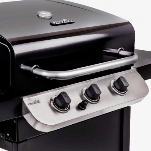 Gratar pe gaz Char-Broil Convective 310B, 3 arzatoare din inox, gratare din fonta - 140849 3