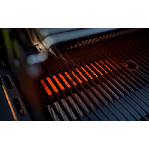 Gratar pe gaz cu 4 arzatoare infrarosu, incastrabil, gratare din fonta, negru, Crossray by Heatstrip - TCX4FL(B)30 - Img 7