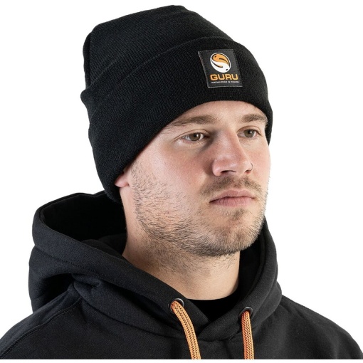 GURU Caciula Black Patch Beanie - Img 2