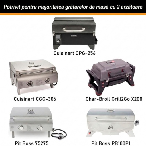 Husa pentru gratar portabil Pit Boss Navigator PB150 - 32125 - Img 4