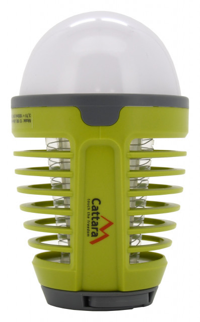Lampa LED reincarcabila, cu aparat anti-insecte cu UV Pear Cattara - TT13180 - Img 2