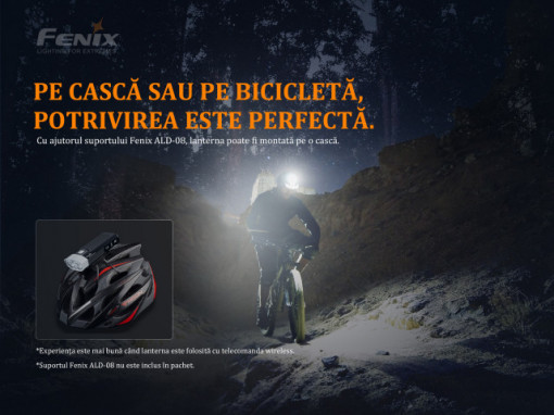 Lanterna bicicleta de ghidon Fenix BC30 V2.0 2200 Lumeni 187 Metri 3