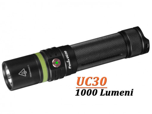 Lanterna Fenix UC30 - Reincarcabila - Ediție 2017 - 1000 lumeni - 253 metri