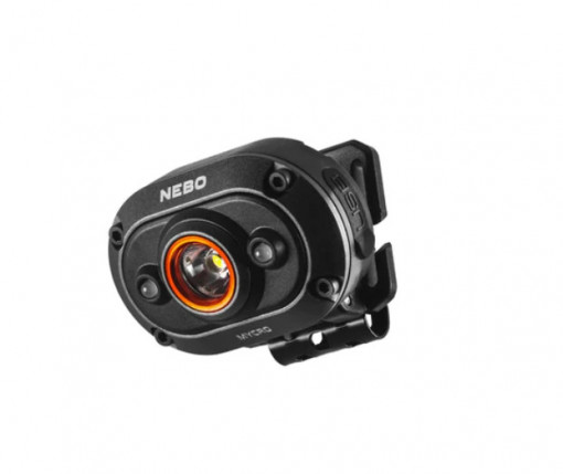 Lanterna frontala reincarcabila Nebo Mycro, 400 lumeni, 80m - NEB-HLP-0011-G