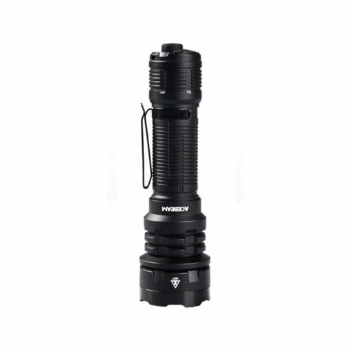 Lanterna tactica reincarcabila Acebeam P17, 4900 lumeni, 445 m, negru P17 - Img 2
