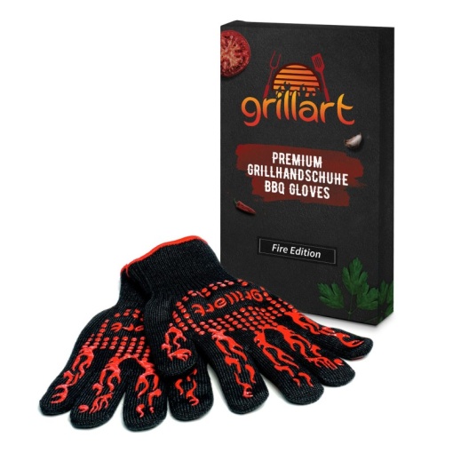 Manusi din bumbac si aramida pentru gratar Grillart Fire Edition - GA-1002-1 - Img 3