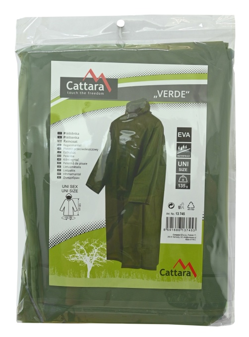 Pelerina ploaie Cattara verde, 135g, - TT13745 - Img 6