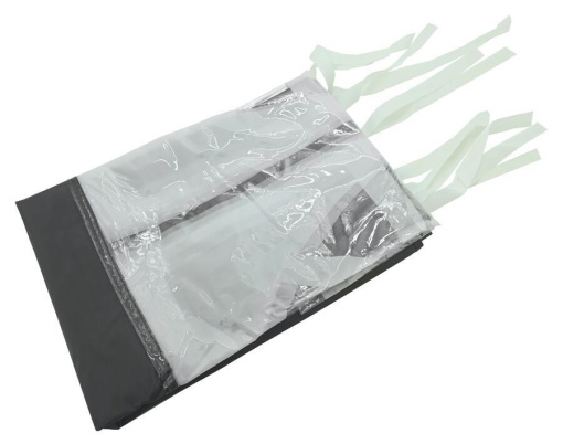 Perete lateral impermeabil cu fereasta 3 x 2 m pentru pavilioanele Cattara - TT13345 - Img 2