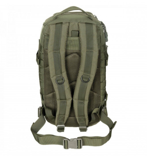 Rucsac modular Assault, 30 litri, multiple buzunare, compatibil sistem hidratare, verde MFH - OUTMA.30333B 2