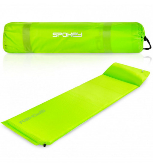 Saltea autogonflabila cu perna Spokey Savory Pillow verde 186 x 50 x 2.5 cm 6