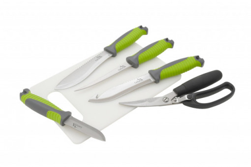 Set de cutite cu tocator si foarfeca Cattara TT13110 - Img 3